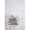 imageDII Rustic Farmhouse Cotton Cabana Striped Blanket Throw with Fringe 50 x 60  Cabana Striped Gray ampamp OffWhiteStone