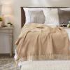 imageDII Rustic Farmhouse Cotton Chevron Blanket Throw with Fringe for Chair Couch Picnic Camping Beach ampamp Everyday Use 50 x 60  Urban Chevron French BlueStone