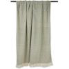 imageDII Rustic Farmhouse Double Diamond Woven Throw 50x60 French BlueArtichoke Green