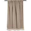 imageDII Rustic Farmhouse Double Diamond Woven Throw 50x60 French BlueBrown