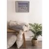 imageDII Rustic Farmhouse Double Diamond Woven Throw 50x60 French BlueFrench Blue