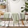 imageDII Striped Throw Collection Herringbone 50x60 NavyAntique Green