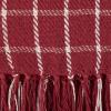 imageDII Transitional Checked Plaid Woven Throw 50x60 Barn RedBarn Red