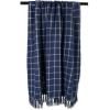 imageDII Transitional Checked Plaid Woven Throw 50x60 Barn RedFrench Blue