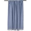 imageDII Transitional Checked Plaid Woven Throw 50x60 Barn RedStonewash Blue