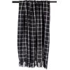 imageDII Transitional Checked Plaid Woven Throw 50x60 GrayBlack