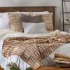 imageDII Urban Geometric Collection Cotton Throw Blanket 50x60 BlackStone