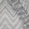 imageDII Zig Zag Throw Collection Statement Blanket 50x60 GrayBlack