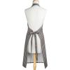 imageProfessional and Commercial Grade Chef Stripe Kitchen Potholders Tango RedGray