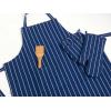 imageProfessional and Commercial Grade Chef Stripe Kitchen Potholders Tango RedNautical Blue