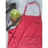 imageProfessional and Commercial Grade Chef Stripe Kitchen Potholders Tango RedTango Red