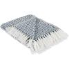 imageDII Arrowhead Woven Throw 50x60 with 3quot Fringe French Blue 1 PieceFrench Blue