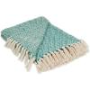 imageDII Diamond Throw Collection Cotton Woven 50x60 TealTeal