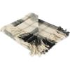 imageDII Farmhouse Woven Throw 50x60 with 3quot Fringe French Blue 1 PieceBlack