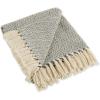 imageDII Global Fields of Diamond Woven Throw 50x60 MineralMineral