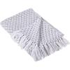 imageDII Global Mini Diamond Woven Throw 50x60 Nautical BlueGray