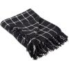 imageDII Transitional Checked Plaid Woven Throw 50x60 GrayBlack