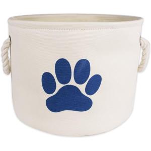 imageBone Dry Pet Storage Collection Collapsible Bin Medium Round OffWhiteOffWhite