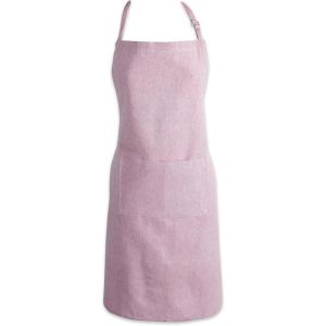 imageDII 100 Cotton Solid Chambray Kitchen Set Oven Mitts Blue 2 PieceBarn Red