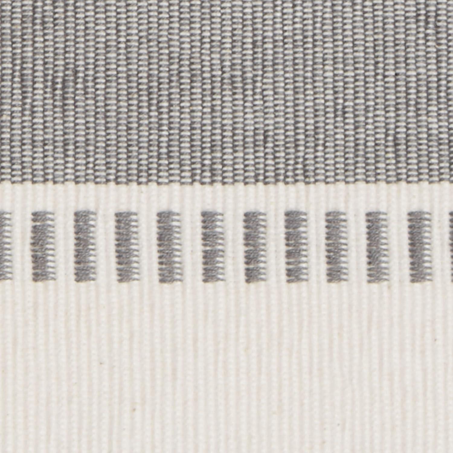 imageDII Dobby Stripe Woven Table Runner 13x108 13x1135 Fringe Included Mineral GrayCool Gray