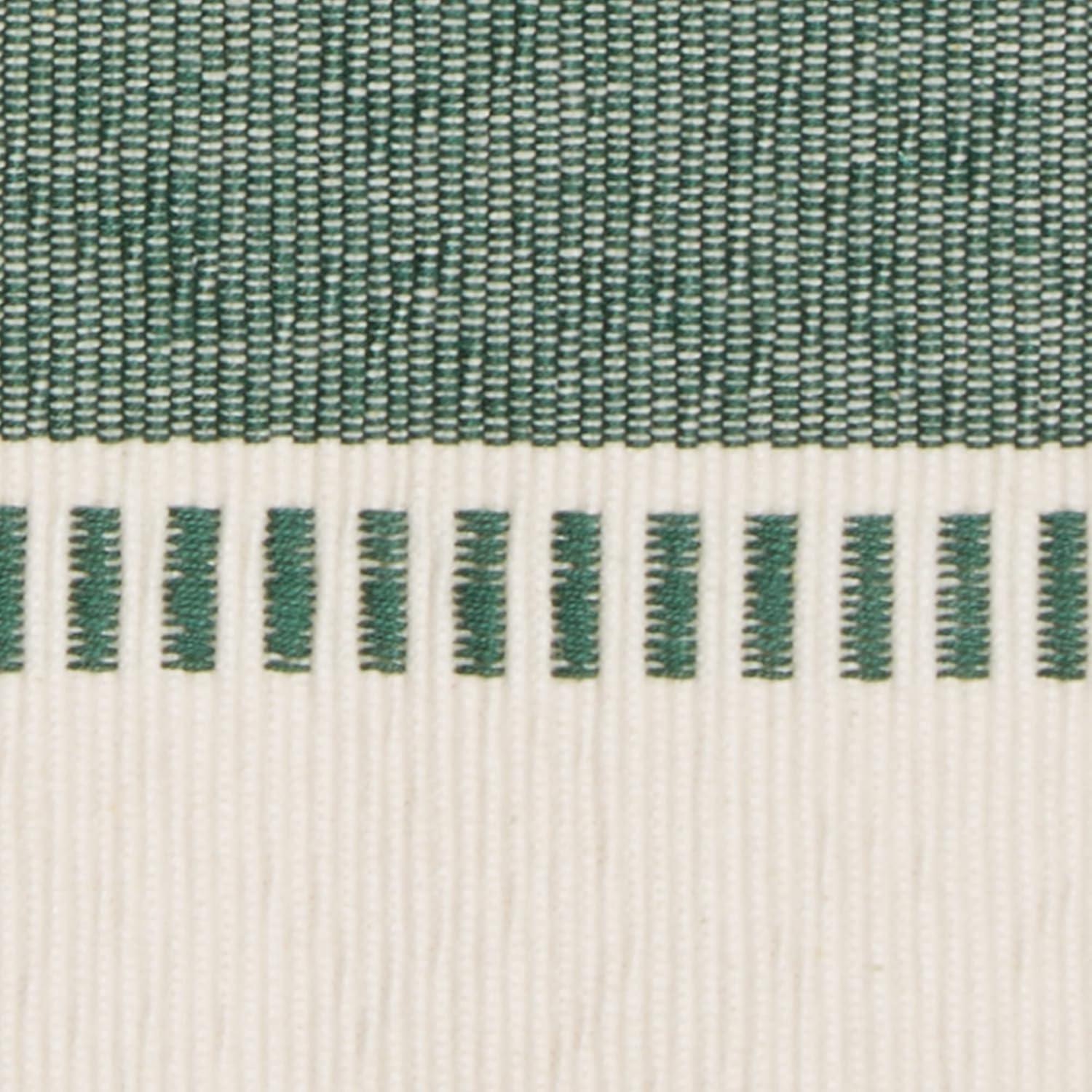 imageDII Dobby Stripe Woven Table Runner 13x108 13x1135 Fringe Included Mineral GrayDark Green