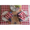 imageDII 5941 14x74quot JuteBurlap Table Runner 4th of July  Perfect for Independence Day July 4th Party Summer BBQ and Outdoor Picnics4th of July Jute