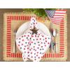 imageDII 5941 14x74quot JuteBurlap Table Runner 4th of July  Perfect for Independence Day July 4th Party Summer BBQ and Outdoor PicnicsPatriotic Jute