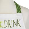 imageDII Celebrate St Patricks Day Kitchen Collection Kiss Me ApronEat Drink  Be Irish