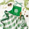 imageDII Celebrate St Patricks Day Kitchen Collection Kiss Me ApronLucky Clover