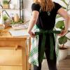imageDII Celebrate St Patricks Day Kitchen Collection Kiss Me ApronLucky Clover