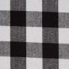 imageDII Checkered Tabletop Collection 100 Cotton Machine Washable Tablecloth 52x52 BlackBlack