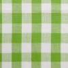 imageDII Checkered Tabletop Collection 100 Cotton Machine Washable Tablecloth 52x52 BlackGreen Apple