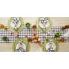 imageDII Checkered Tabletop Collection 100 Cotton Machine Washable Tablecloth 52x52 BlackGrey