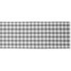 imageDII Checkered Tabletop Collection 100 Cotton Machine Washable Tablecloth 52x52 BlackGrey