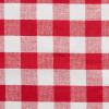 imageDII Checkered Tabletop Collection 100 Cotton Machine Washable Tablecloth 52x52 BlackRed