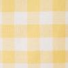 imageDII Checkered Tabletop Collection 100 Cotton Machine Washable Tablecloth 52x52 BlackYellow