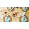 imageDII Checkered Tabletop Collection 100 Cotton Machine Washable Tablecloth 52x52 BlackYellow