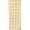 imageDII Checkered Tabletop Collection 100 Cotton Machine Washable Tablecloth 52x52 BlackYellow
