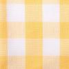 imageDII Checkered Tabletop Collection 100 Cotton Machine Washable Tablecloth 52x52 BlackYellow