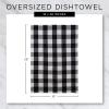 imageDII Cotton Heat Resistant Kitchen Pot Holders Set Set of 28x85 Farmhouse Chic Geometric Design Heat Resistant and Machine Washable for Every Home Kitchen  StripeDishtowel S3