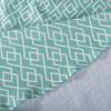 imageDII Diamond Outdoor Tabletop Collection Stain Resistant ampamp Waterproof 60quot Round wZipper Aqua120 x 60 Rectangular