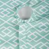 imageDII Diamond Outdoor Tabletop Collection Stain Resistant ampamp Waterproof 60quot Round wZipper Aqua120 x 60 Rectangular