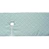 imageDII Diamond Outdoor Tabletop Collection Stain Resistant ampamp Waterproof 60quot Round wZipper Aqua14 x 108 in wZipper