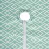 imageDII Diamond Outdoor Tabletop Collection Stain Resistant ampamp Waterproof 60quot Round wZipper Aqua14 x 72 in wZipper