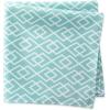 imageDII Diamond Outdoor Tabletop Collection Stain Resistant ampamp Waterproof 60quot Round wZipper Aqua20 x 20 Set of 6