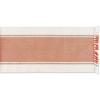 imageDII Dobby Stripe Woven Table Runner 13x108 13x1135 Fringe Included Mineral GrayBurnt Orange