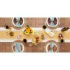 imageDII Dobby Stripe Woven Table Runner 13x108 13x1135 Fringe Included Mineral GrayHoney Gold