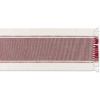 imageDII Dobby Stripe Woven Table Runner 13x108 13x1135 Fringe Included Mineral GrayRedwood