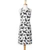 imageDII Everyday Pets Kitchen Collection Chef Apron Large Pockets ampamp AdjustableBlack Cat Print