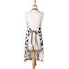 imageDII Everyday Pets Kitchen Collection Chef Apron Large Pockets ampamp AdjustableBlack Dog Print